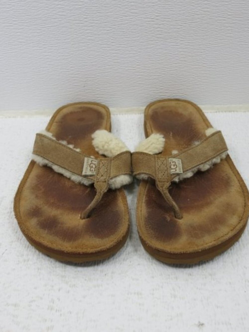 UGG Sandals Australia Sheerling Inner Lining Slide Casual Comfort Footwear Sz 7 - Picture 4 of 6
